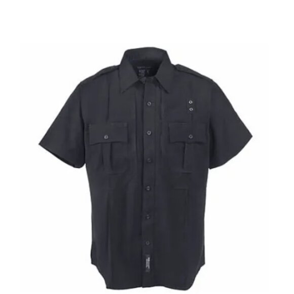 5.11 Tactical Shirts: Class B Uniform Shirt 41133-019 - Short Sleeve 2XL/18-18.5 - Picture 5 of 8
